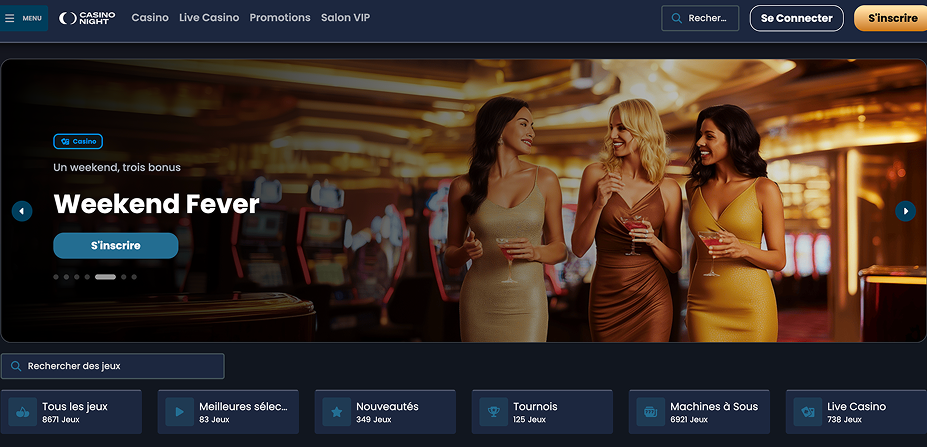 CasinoNight Site